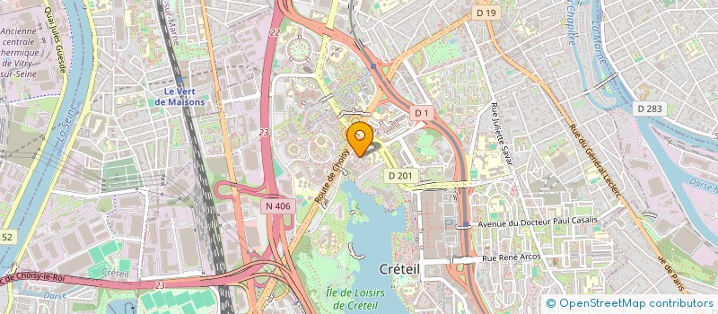 localisation de l'entreprise FREGATE IMPORT  CRETEIL