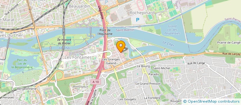 localisation de l'entreprise FREGATE TOURISME  SAINT-AVERTIN