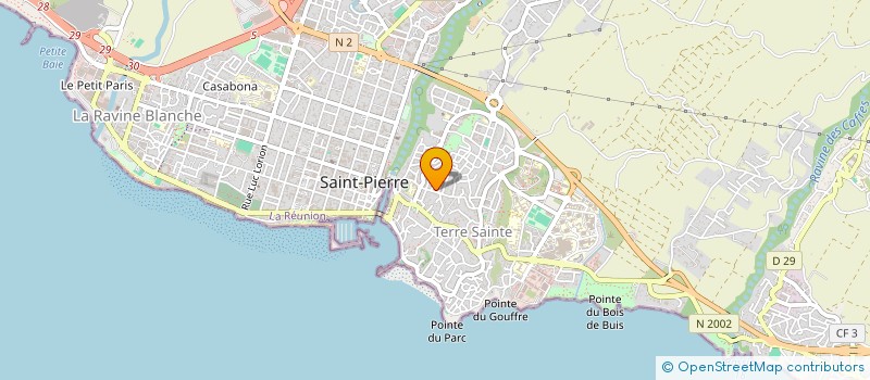 localisation de l'entreprise FREGENCE PHILIPPE ET PIERRE à SAINT-PIERRE