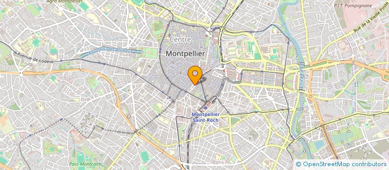 localisation de l'entreprise FREGEOLENE à MONTPELLIER