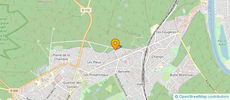 localisation de l'entreprise FREGET  FONTAINEBLEAU