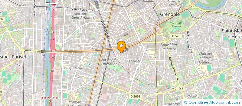 localisation de l'entreprise FREIBAS  GRENOBLE