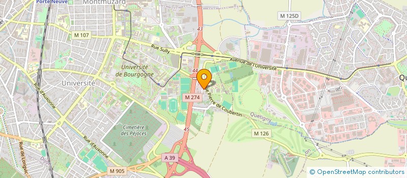 localisation de l'entreprise FREIGHT SOLUTIONS 21 à DIJON