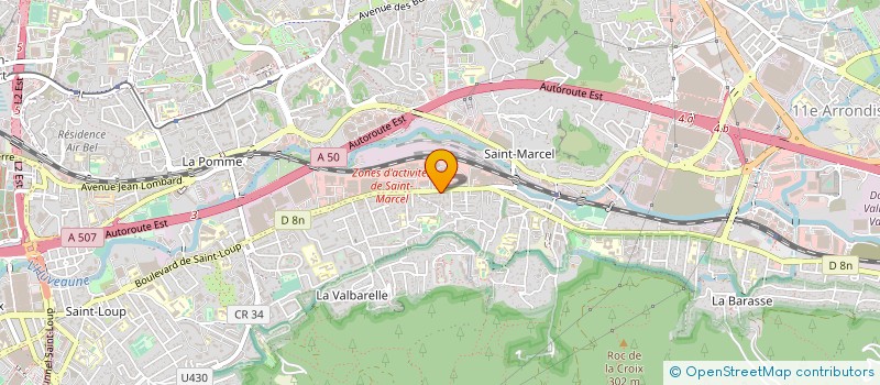 localisation de l'entreprise FREINS ET CARDANS DE PROVENCE à MARSEILLE