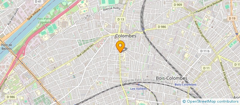 localisation de l'entreprise FREITAS  COLOMBES
