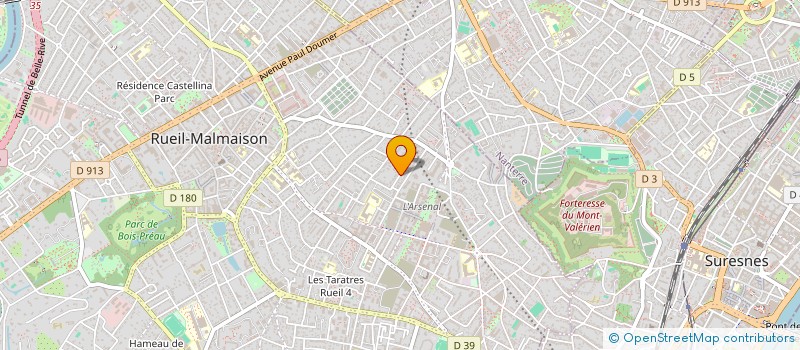 localisation de l'entreprise FREITAS 50 à RUEIL-MALMAISON