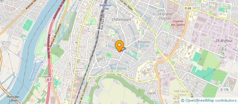localisation de l'entreprise FREITAS BATIMENT à VALENCE