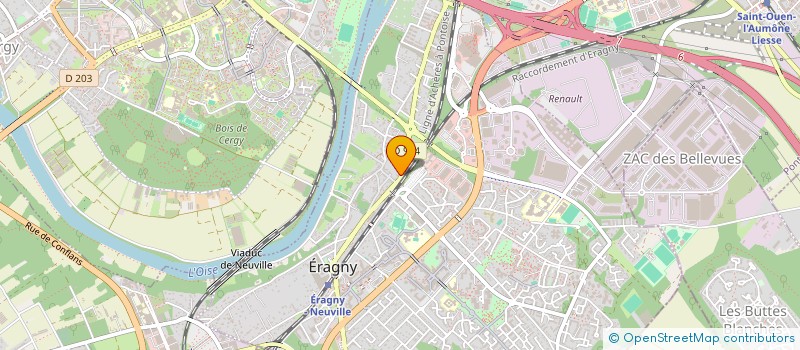 localisation de l'entreprise FREITAS COSTA INDIVISION  ERAGNY