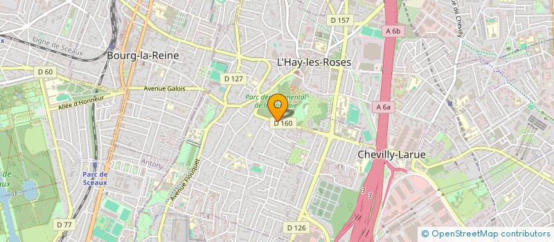 localisation de l'entreprise FREITAS EURL à L'HAY-LES-ROSES