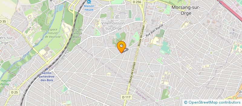localisation de l'entreprise FREITAS RENOVATION à VILLEMOISSON-SUR-ORGE