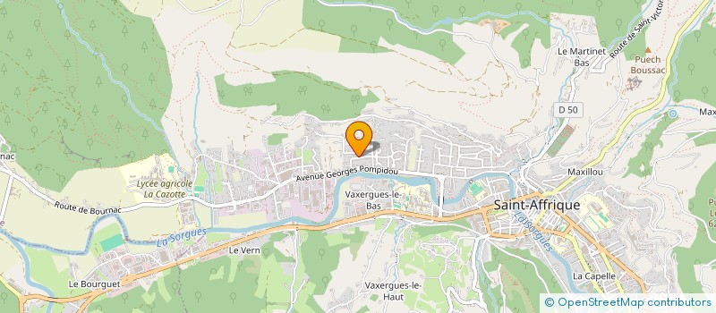 localisation de l'entreprise FREITAS SOUSA  SAINT-AFFRIQUE