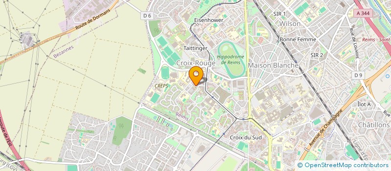 localisation de l'entreprise FREIXENET GRATIEN  REIMS