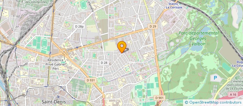 localisation de l'entreprise FREIXOINE à STAINS
