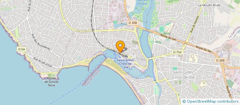 localisation de l'entreprise FREIZEFFOND  SAINT-GILLES-CROIX-DE-VIE