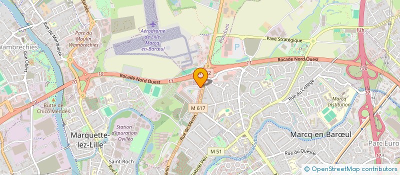 localisation de l'entreprise FREJADIX  MARQUETTE-LEZ-LILLE