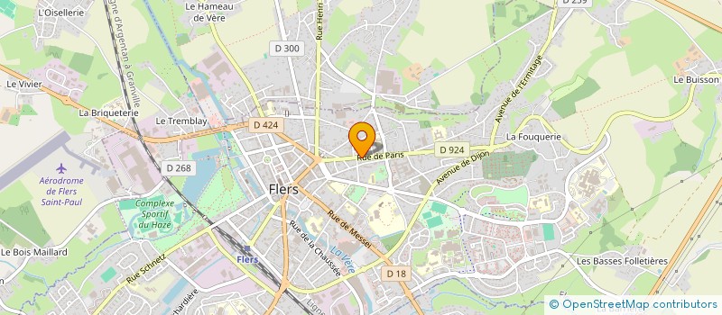 localisation de l'entreprise FREJER SARL à FLERS
