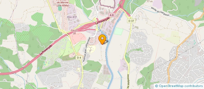 localisation de l'entreprise FREJUS DISTRIBUTION à FREJUS