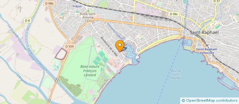 localisation de l'entreprise FREJUS EINAUDI à FREJUS