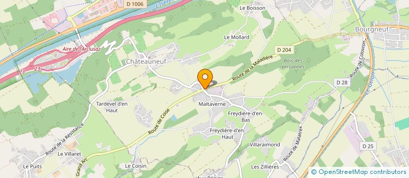 localisation de l'entreprise FREJUS ESCORTE FRANCE à CHAMOUSSET