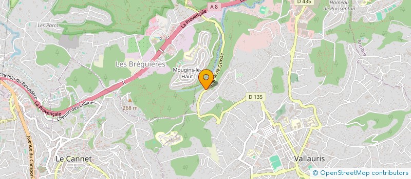 localisation de l'entreprise FREJUS SAIL YACHT  VALLAURIS