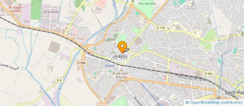 localisation de l'entreprise FREJUS VTT LE CLUB à FREJUS