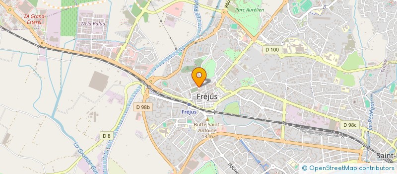 localisation de l'entreprise FREJUSIENNE DE TRANSACTION IMMOBILIERE à FREJUS