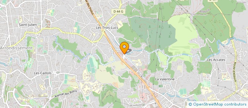 localisation de l'entreprise FRELCO à MARSEILLE 12