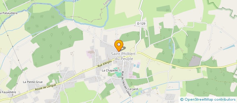 localisation de l'entreprise FRELEC  GENNES-VAL-DE-LOIRE