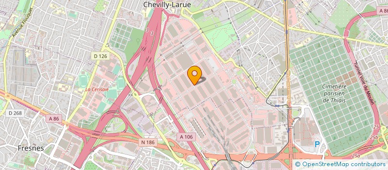 localisation de l'entreprise FRELICOT à CHEVILLY-LARUE