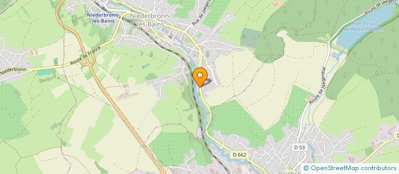 localisation de l'entreprise FRELO  NIEDERBRONN-LES-BAINS