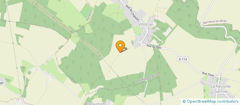 localisation de l'entreprise FRELOMTAC  LES HAUTS TALICANS