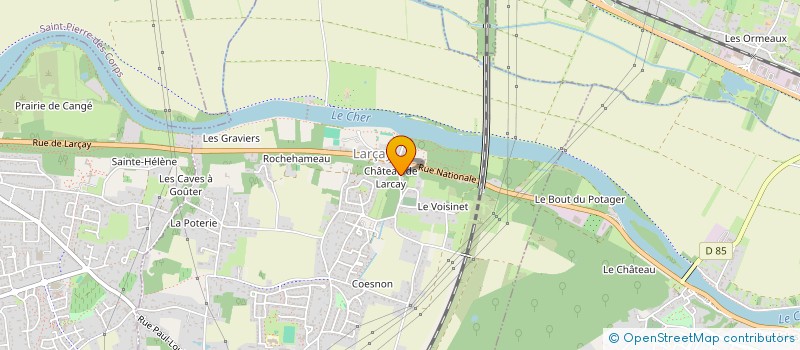 localisation de l'entreprise FRELON BERNARD ET DANIEL  LARCAY