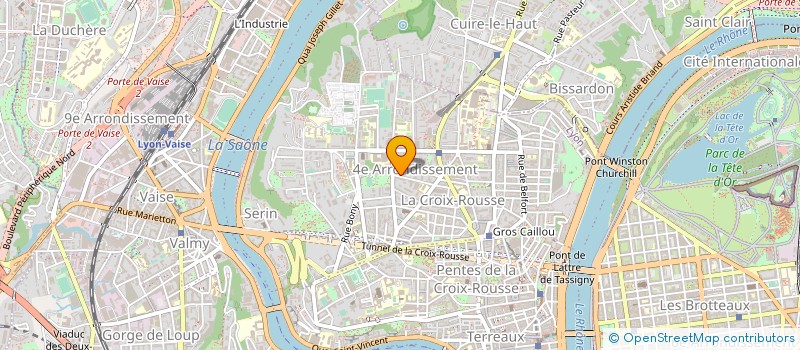 localisation de l'entreprise FRELONBLEU à LYON