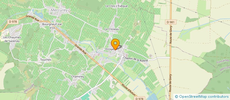 localisation de l'entreprise FRELOS IMMO à CHALON-SUR-SAONE