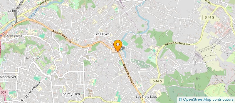 localisation de l'entreprise FRELUD à MARSEILLE