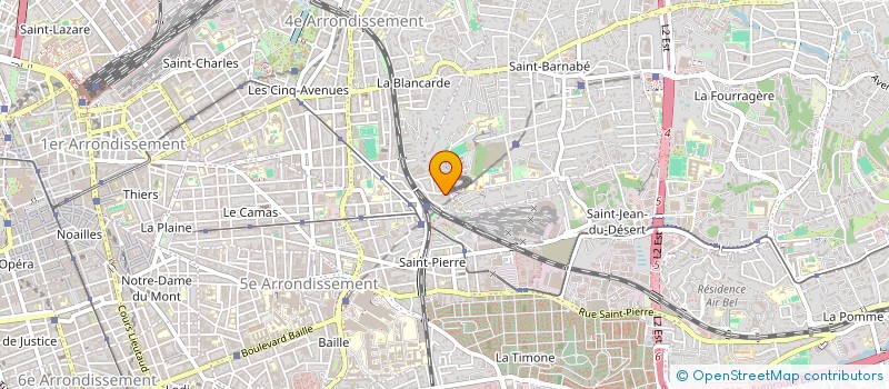 localisation de l'entreprise FRELUDE  MARSEILLE