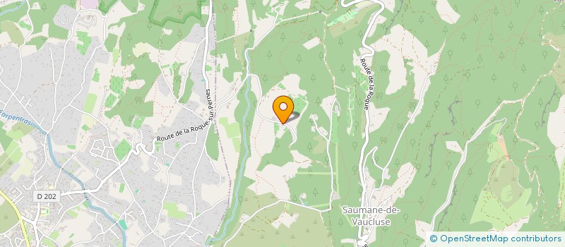 localisation de l'entreprise FRELY'S FAMILY  SAUMANE-DE-VAUCLUSE