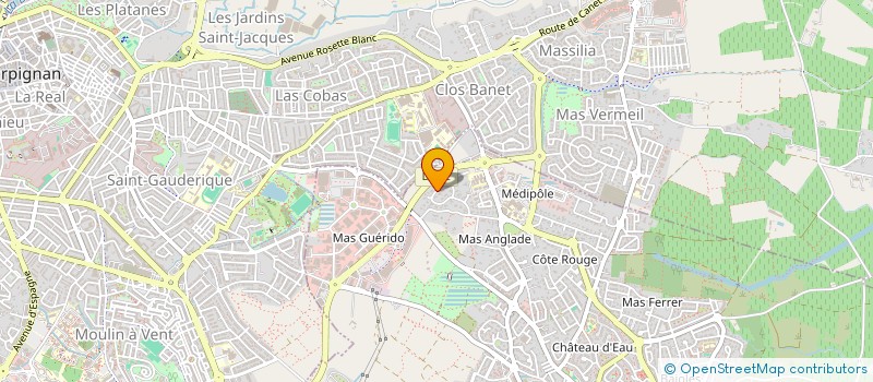 localisation de l'entreprise FREM 2  CABESTANY