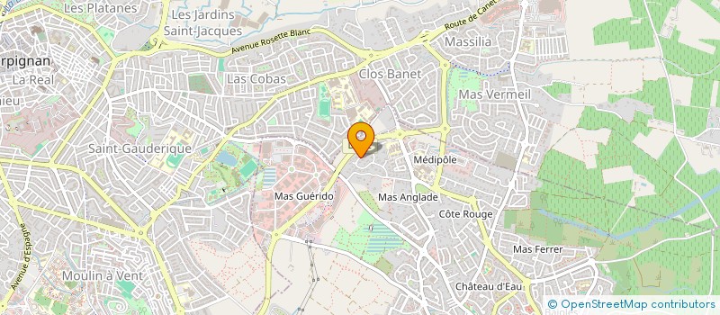 localisation de l'entreprise FREM  CABESTANY