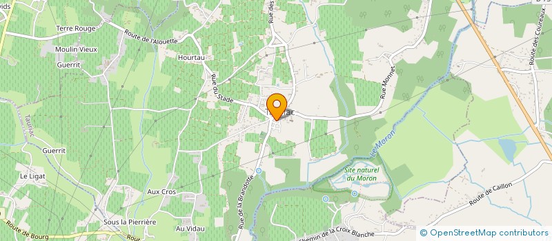 localisation de l'entreprise FREM AQUITAINE à TAURIAC