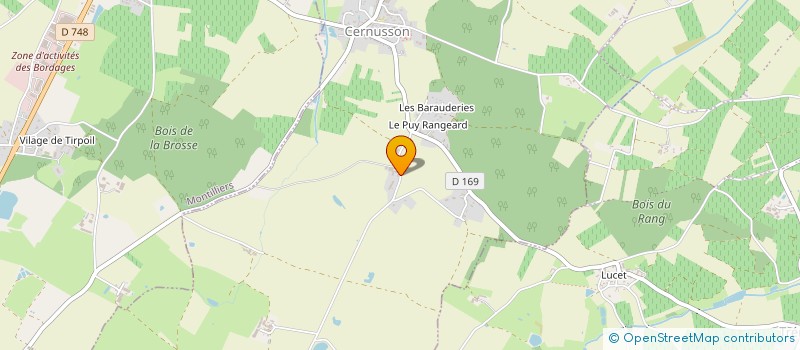 localisation de l'entreprise FREM5  CERNUSSON