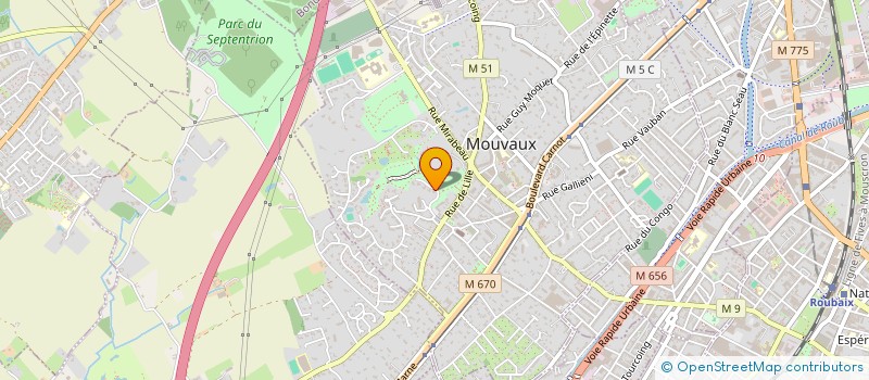 localisation de l'entreprise FREMA  MOUVAUX