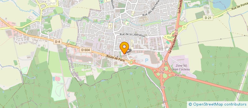 localisation de l'entreprise FREMA FRANCE DISTRIBUTION à PONTAULT-COMBAULT