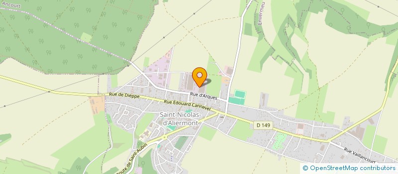 localisation de l'entreprise FREMACH DIEPPE à SAINT-NICOLAS-D'ALIERMONT