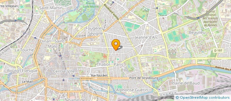 localisation de l'entreprise FREMANTLE  RENNES