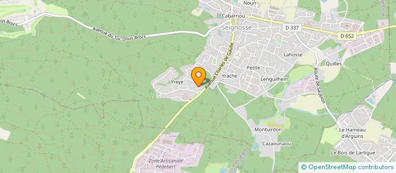 localisation de l'entreprise FREMANTLE  SEIGNOSSE