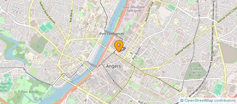 localisation de l'entreprise FREMAP à ANGERS