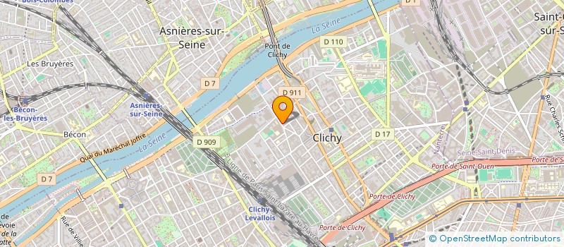 localisation de l'entreprise FREMAPI à CLICHY