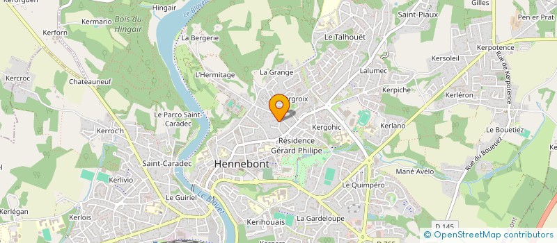 localisation de l'entreprise FREMAT INTERNATIONAL à HENNEBONT