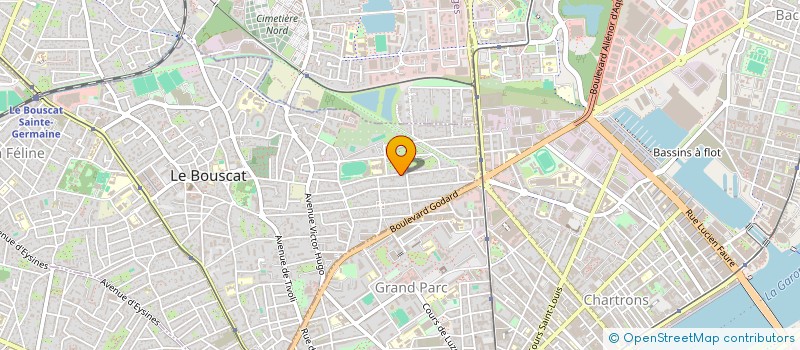 localisation de l'entreprise FREMAUX à LE BOUSCAT